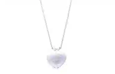 Swarovski Oceanic Heart Pendant Purple