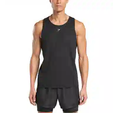 Gymshark Running Tank Black