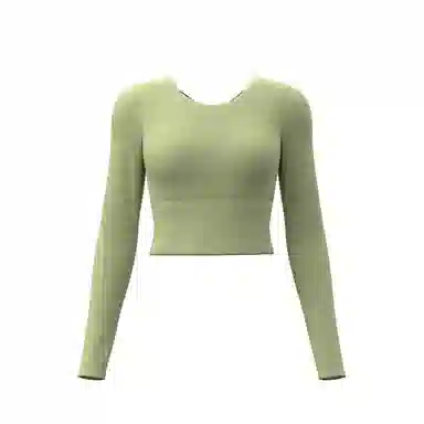 木清清 纯色圆领长袖骑行服 女款