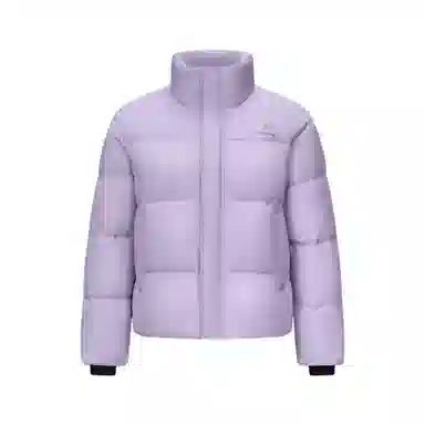 鸭鸭 加厚纯色立领短款羽绒服 女款