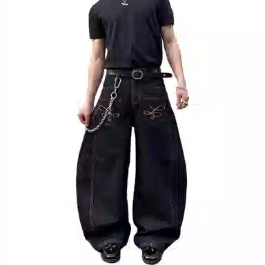 PANDA ADEVIL Cleanfit Wide Leg Jeans