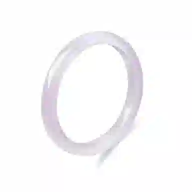 匠锁心玉 白月光猫眼镯子清透新中式精致古风清冷感温润气质显白优雅小众叠戴镯子百搭素圈女友甜蜜浪漫告白好运 琉璃 手镯 男女同款情侣款