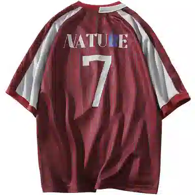 A SQUARE ROOT V-Neck Striped Tee