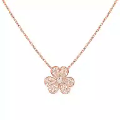Van Cleef & Arpels Frivole Pendant Rose Gold