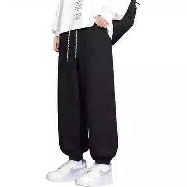 羽浅 潮牌宽松运动时尚百搭休闲裤 男款