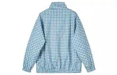 王者荣耀 美式高街两面穿格子立领外套宽松舒适青少年高颜值休闲百搭时尚夹克衫 男女同款