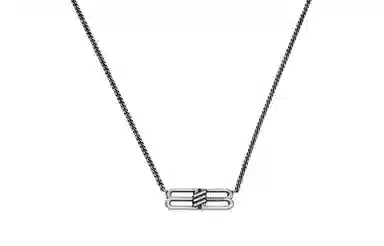 Balenciaga Necklace Silver