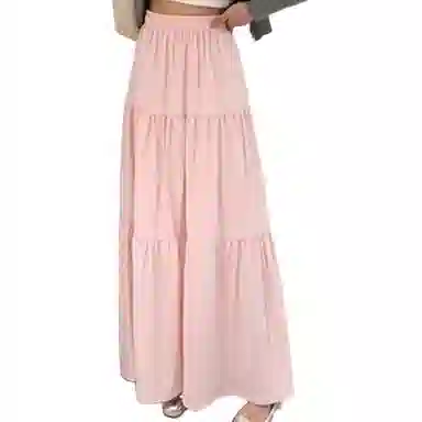 水中花 简约时尚通勤休闲长裙 女款