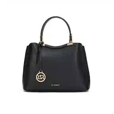 红蜻蜓 气质百搭 牛皮革拼合成革 手提包 中号 女款 多色