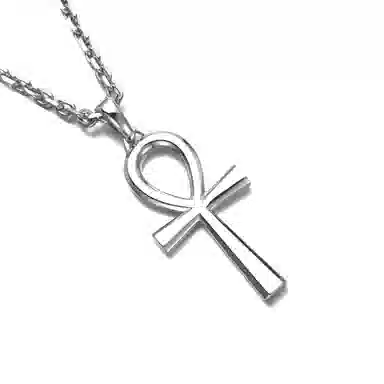 IDEAGEMER Egyptian Cross Necklace
