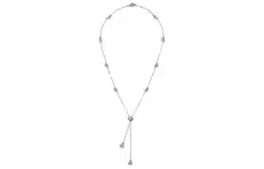 CHARLES&KEITH Rose Garden Adjustable Necklace Rose Gold Silver