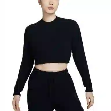 Nike Phoenix Cozy Bouclé Sweater Black