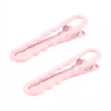 希铃 多巴胺彩色波浪碎发 亚克力 发夹 女款