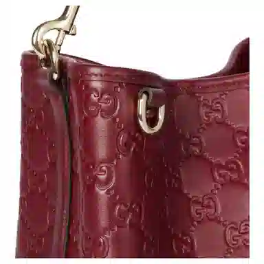 Gucci GG Emblem Bucket Bag