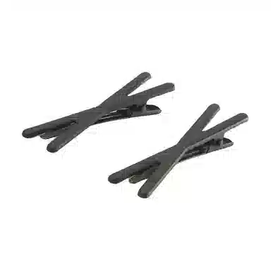 希铃 甜心彩色交叉侧边刘海 亚克力 发夹 女款