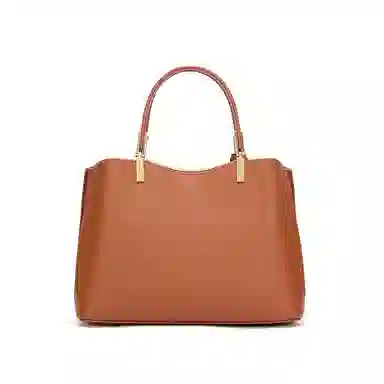 红蜻蜓 气质百搭 牛皮革拼合成革 手提包 中号 女款 多色