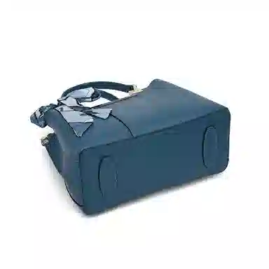 红蜻蜓 蕾丝绑带高级大气 商务通勤 牛皮 单肩斜挎手提包 中号 女款 多色