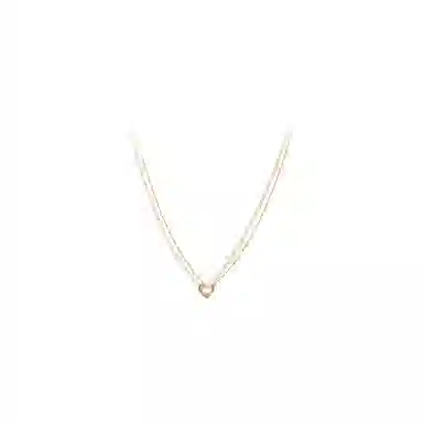 ONEKISS Double Layer Heart Necklace