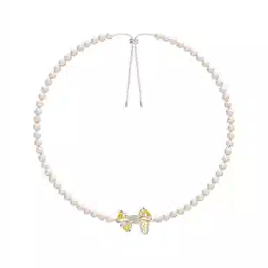 NGNATURAL GEMS choker