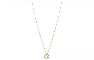 Tiffany & Co. Elsa Peretti Open Heart Necklace 18K Gold