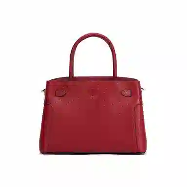 红蜻蜓 气质婚包高级感百搭 牛皮 单肩斜挎手提包 中号 女款 多色