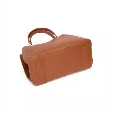 红蜻蜓 气质百搭 牛皮革拼合成革 手提包 中号 女款 多色