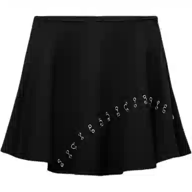 ZARA ZW Mid-Rise Flared Skirt