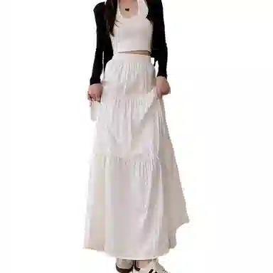 水中花 简约时尚通勤休闲长裙 女款