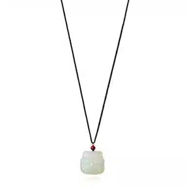 希遇 醒狮护莲 中式  通勤时尚温柔精美 星月菩提 项链 男女同款情侣款