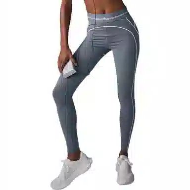 alo yoga Colorblock High Waist Leggings Black White
