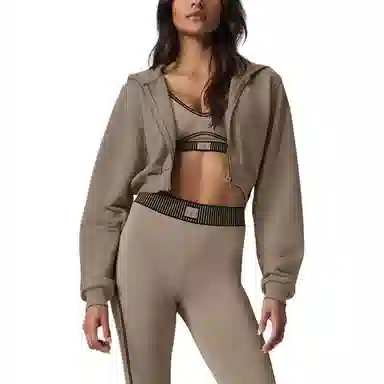 alo yoga Hoodie Jacket Black