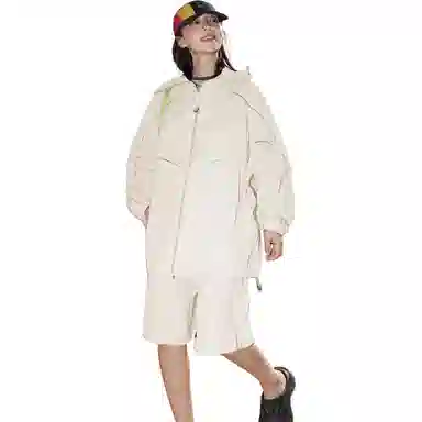 黑恐龙 潮牌户外运动休闲凉感舒适透气宽松百搭休闲防晒服 男女同款