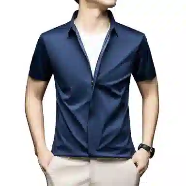 老爷车 潮流时尚短袖衬衫 男款