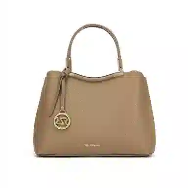 红蜻蜓 气质百搭 牛皮革拼合成革 手提包 中号 女款 多色