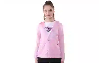 探路者 纯色 轻薄 透气 舒适 防晒服 女款