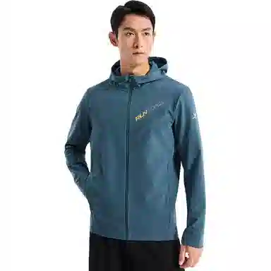 Xtep Running Series Blue Windbreaker