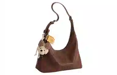 TOUTOU Crayon Dog Shoulder Bag Cream White