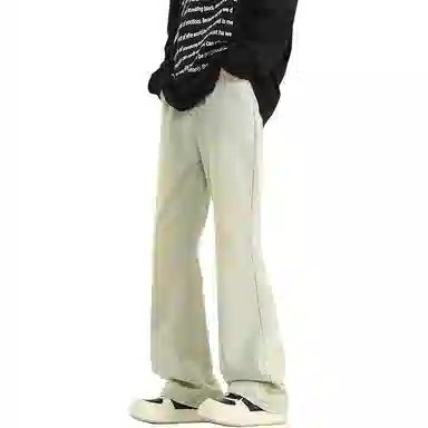 布客行 美式高街复古水洗做旧多种版型设计感百搭休闲裤牛仔裤 男女同款