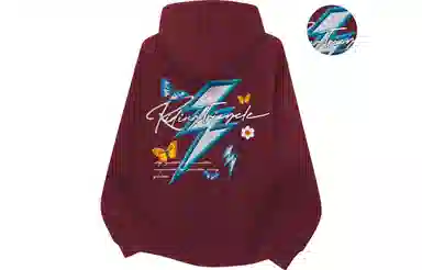 SESAME STREET Embroidered Lightning Hoodie
