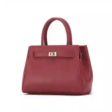 红蜻蜓 简约高级时尚 牛剖层皮革 手提包 女款 多色