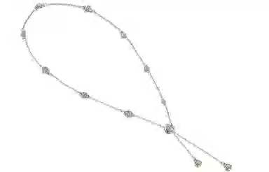 CHARLES&KEITH Rose Garden Adjustable Necklace Rose Gold Silver