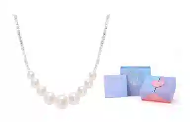 饰伴 小众时髦 轻奢微笑 高级设计感快乐陪在身旁 项链 女款