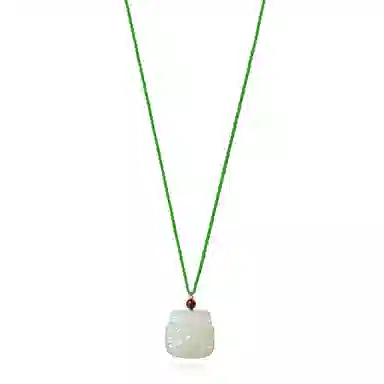 希遇 醒狮护莲 中式  通勤时尚温柔精美 星月菩提 项链 男女同款情侣款