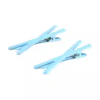 希铃 甜心彩色交叉侧边刘海 亚克力 发夹 女款