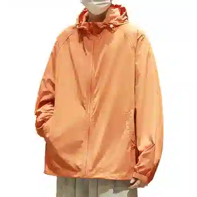 顶峰保罗 无性别主义冰丝防紫外线连帽夹克外套轻薄透气皮肤衣户外运动登山钓鱼防晒服 男女同款