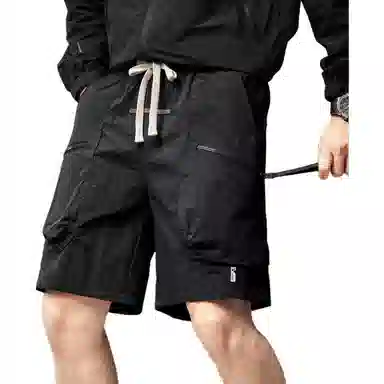 贵色 潮流舒适直筒休闲百搭五分工装短裤 男女同款