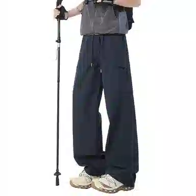 顶峰保罗 美式工装裤直筒阔腿裤多口袋机能速干凉感亲肤透气休闲裤 男女同款