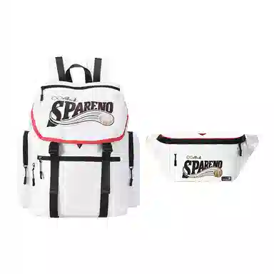 Spare No Pains Backpack White