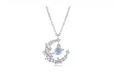 WANLIACC Fantasy Planet Necklace S925 Silver