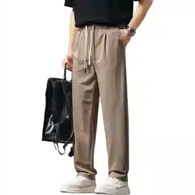 格蓝鹿 薄款潮牌户外宽松直筒休闲裤 男女同款